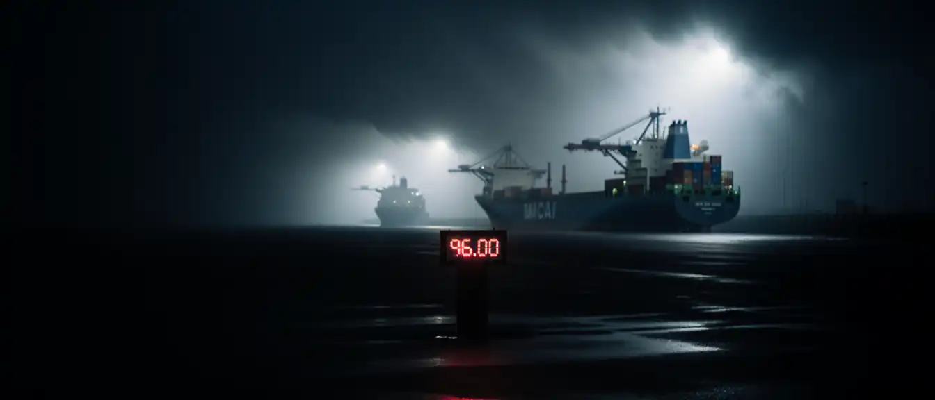 Нефтяной скачок: котировки Brent пробили отметку в 96 долларов на фоне геополитического напряжения