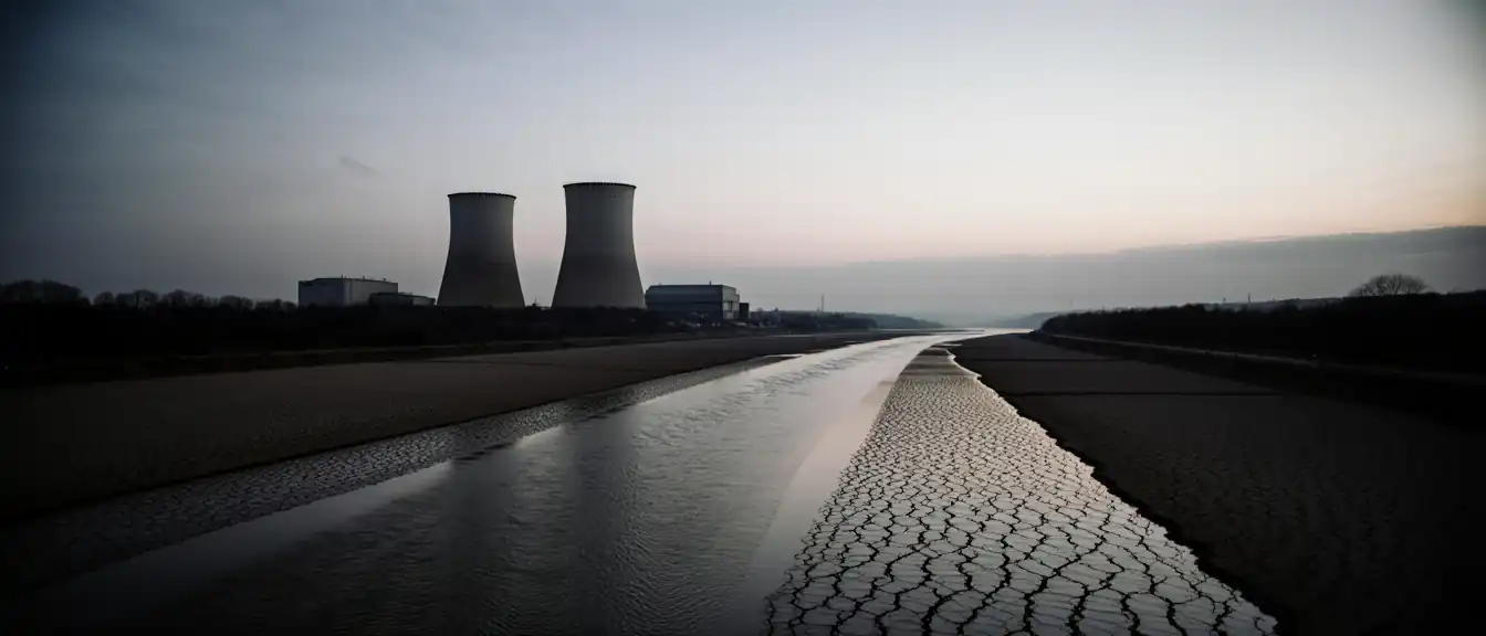 Рекордно низкая вода в Дунае грозит остановкой главной АЭС Венгрии